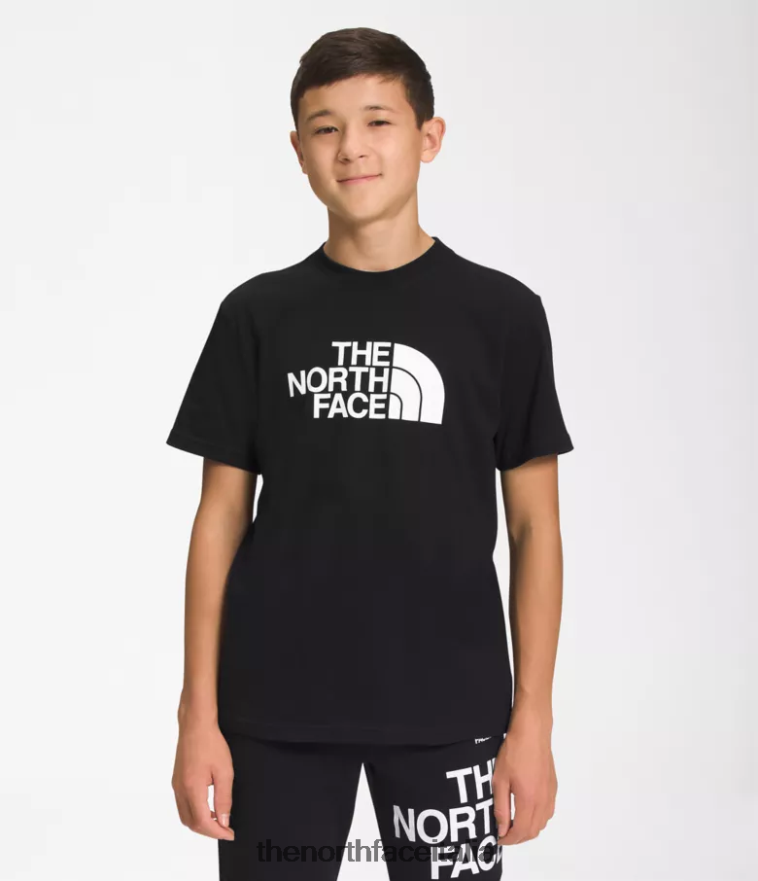 The North Face vestiario 460N8D1055 tnf nero/tnf bianco bambini maglietta grafica a maniche corte