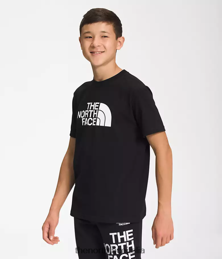 The North Face vestiario 460N8D1055 tnf nero/tnf bianco bambini maglietta grafica a maniche corte