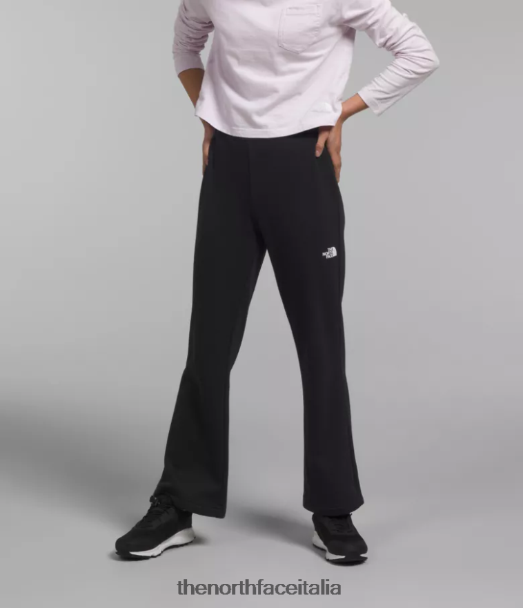 The North Face vestiario 460N8D268 tnf erica nera bambini comodi pantaloni in pile da sogno a gamba larga