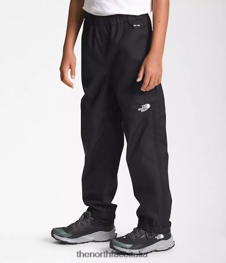 The North Face vestiario 460N8D269 grazie nero bambini pantaloni antipioggia antora