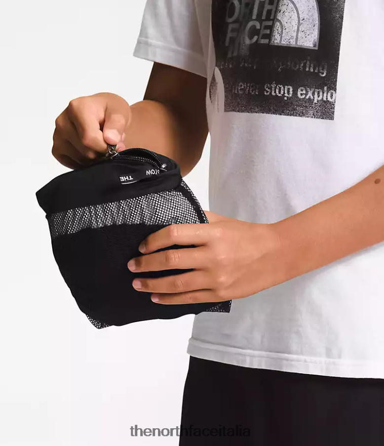 The North Face vestiario 460N8D269 grazie nero bambini pantaloni antipioggia antora