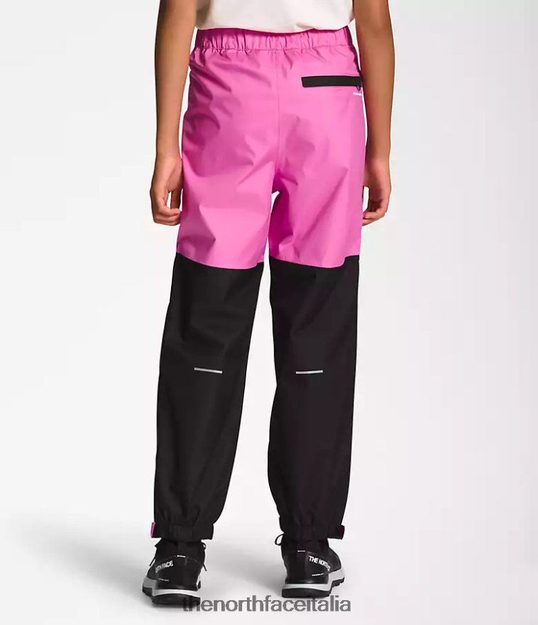 The North Face vestiario 460N8D270 super rosa bambini pantaloni antipioggia antora