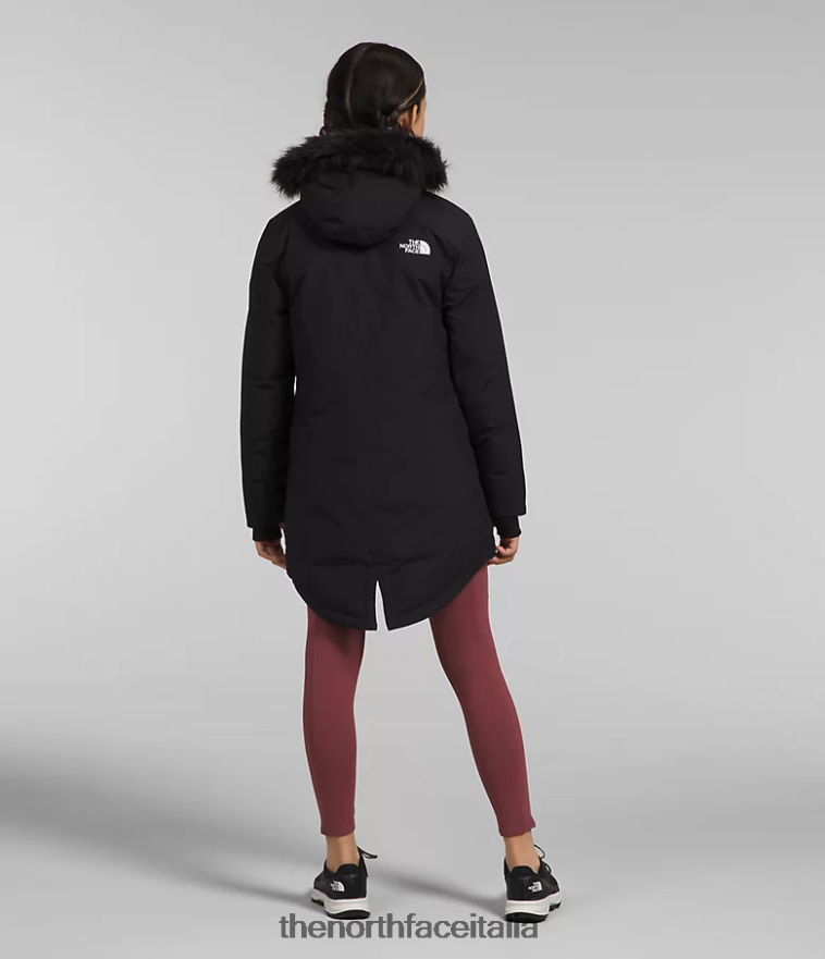 The North Face vestiario 460N8D179 grazie nero bambini parka artico