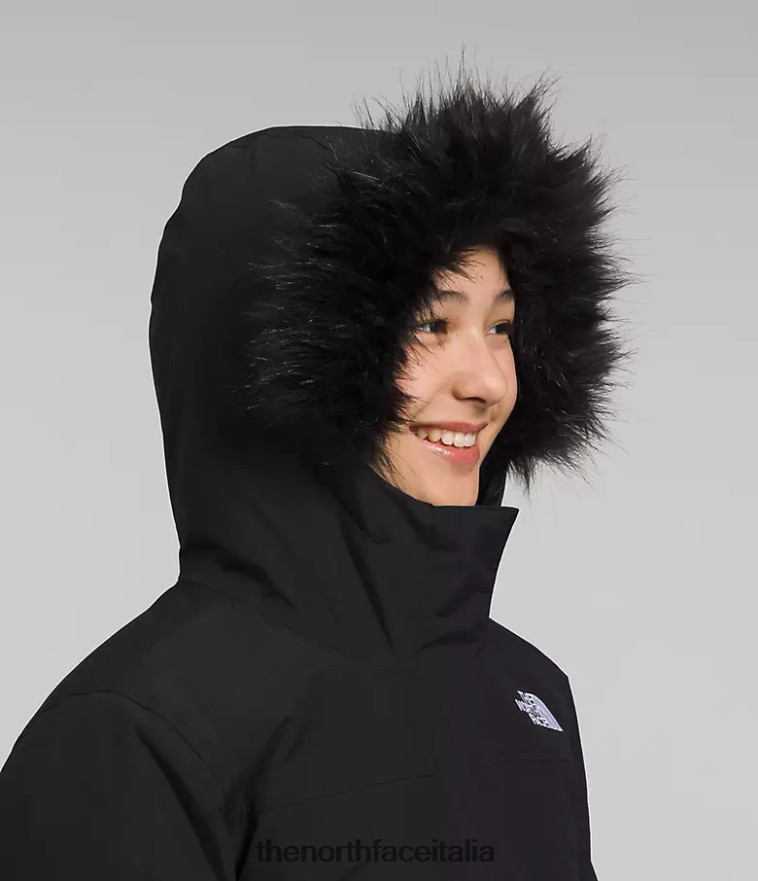 The North Face vestiario 460N8D179 grazie nero bambini parka artico