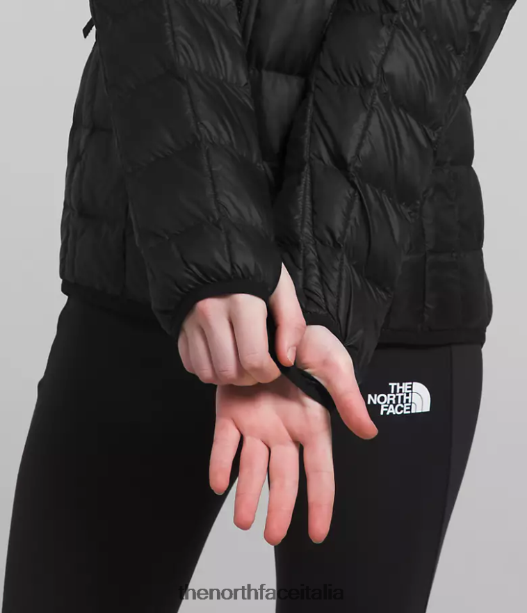 The North Face vestiario 460N8D181 grazie nero bambini Giacca con cappuccio Thermoball