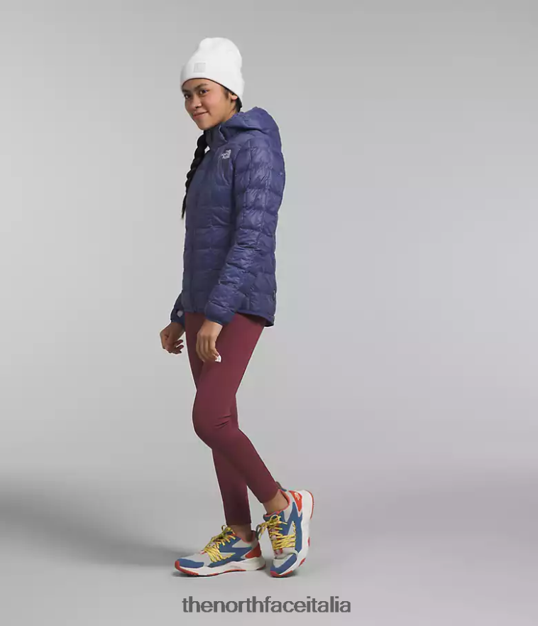 The North Face vestiario 460N8D182 grotta blu bambini Giacca con cappuccio Thermoball