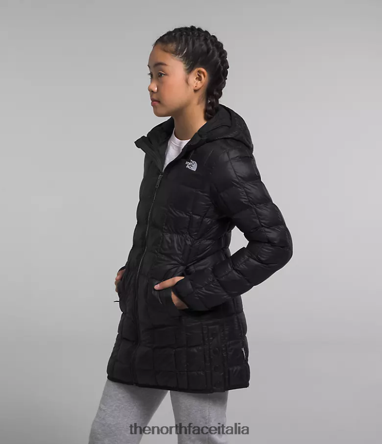 The North Face vestiario 460N8D458 grazie nero bambini parka termoball
