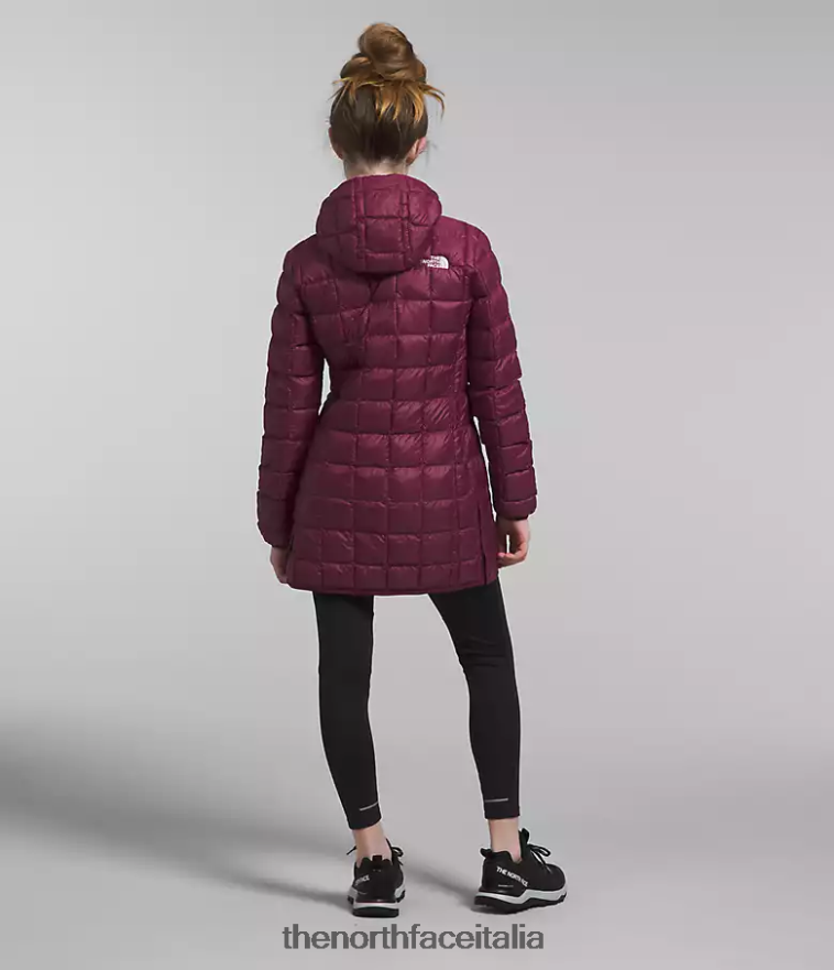 The North Face vestiario 460N8D459 boysenberry bambini parka termoball