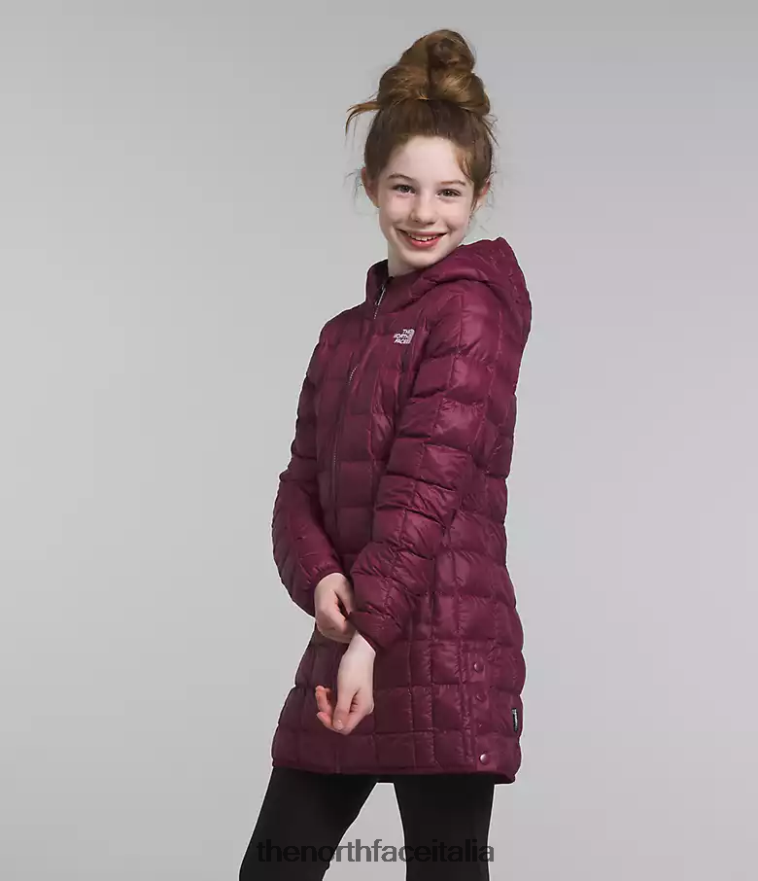 The North Face vestiario 460N8D459 boysenberry bambini parka termoball