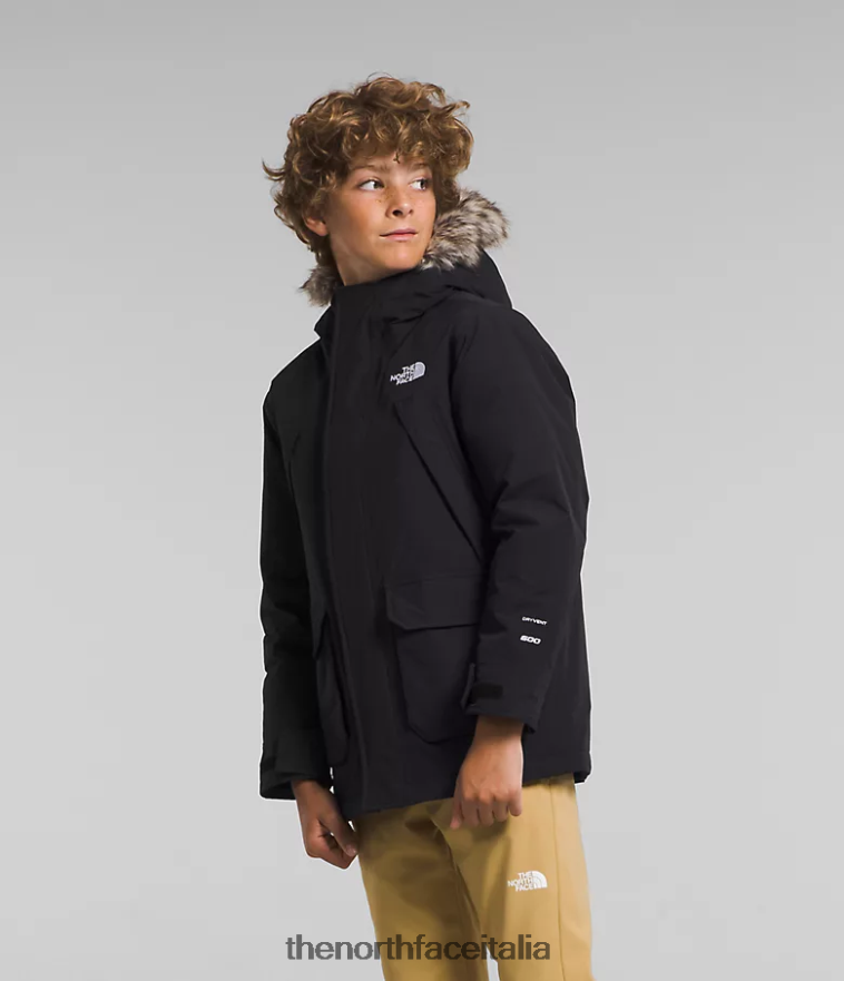 The North Face vestiario 460N8D462 grazie nero bambini Parka McMurdo