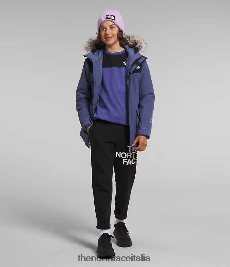 The North Face vestiario 460N8D463 grotta blu bambini Parka McMurdo