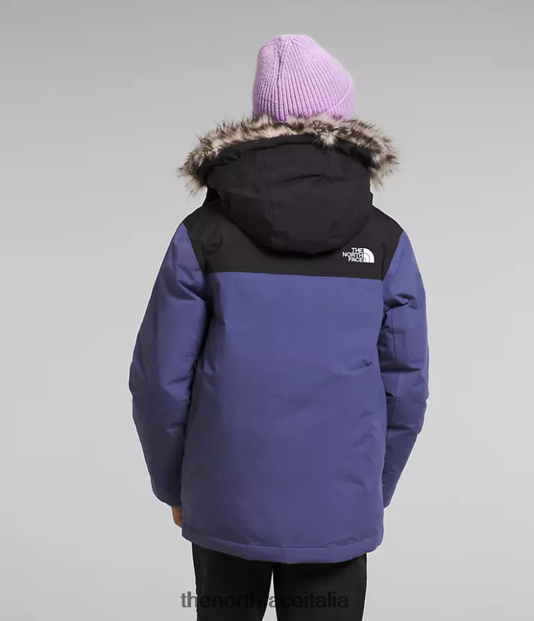 The North Face vestiario 460N8D463 grotta blu bambini Parka McMurdo
