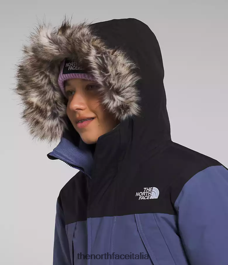The North Face vestiario 460N8D463 grotta blu bambini Parka McMurdo