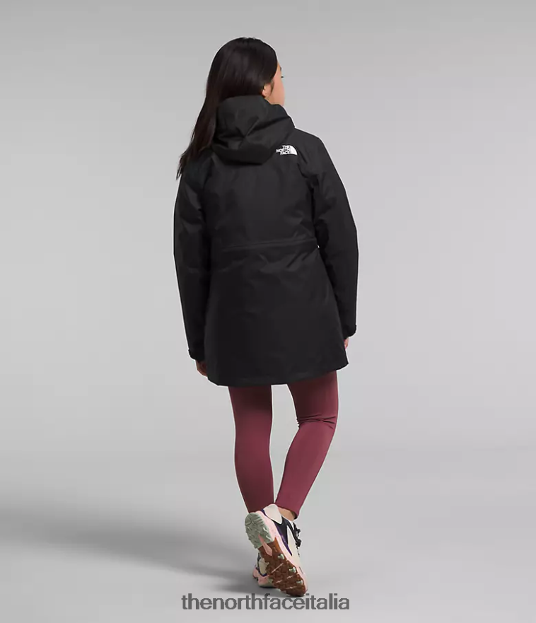 The North Face vestiario 460N8D578 grazie nero bambini triclima nord-basso
