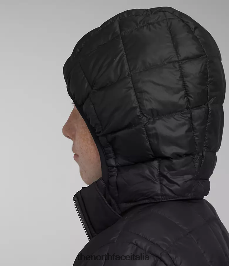 The North Face vestiario 460N8D633 grazie nero bambini Giacca con cappuccio Thermoball