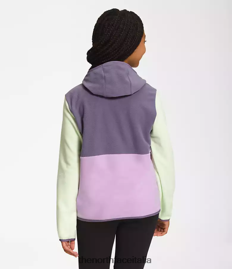 The North Face vestiario 460N8D523 lupino bambini Giacca con cappuccio e zip intera Glacier
