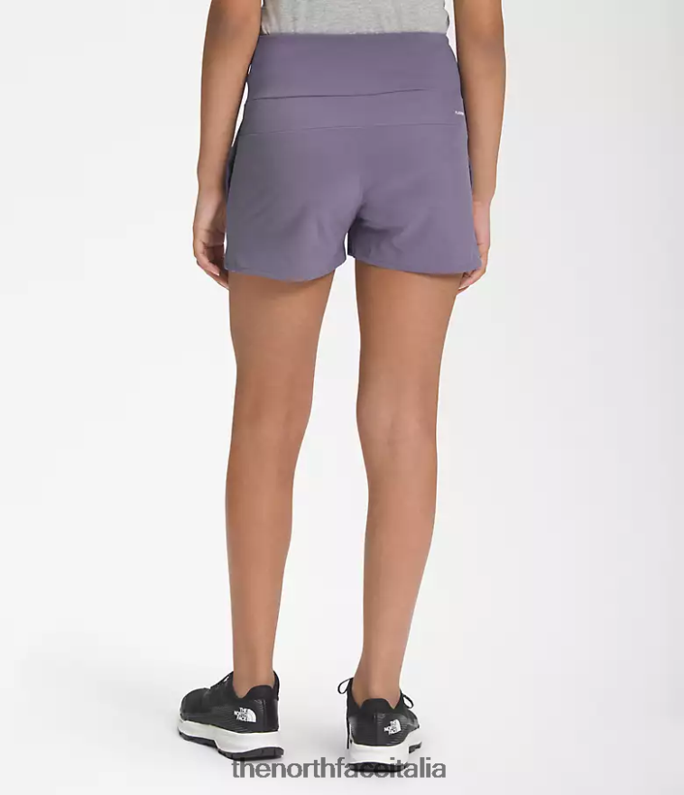The North Face vestiario 460N8D69 ardesia lunare bambini sui pantaloncini da pista