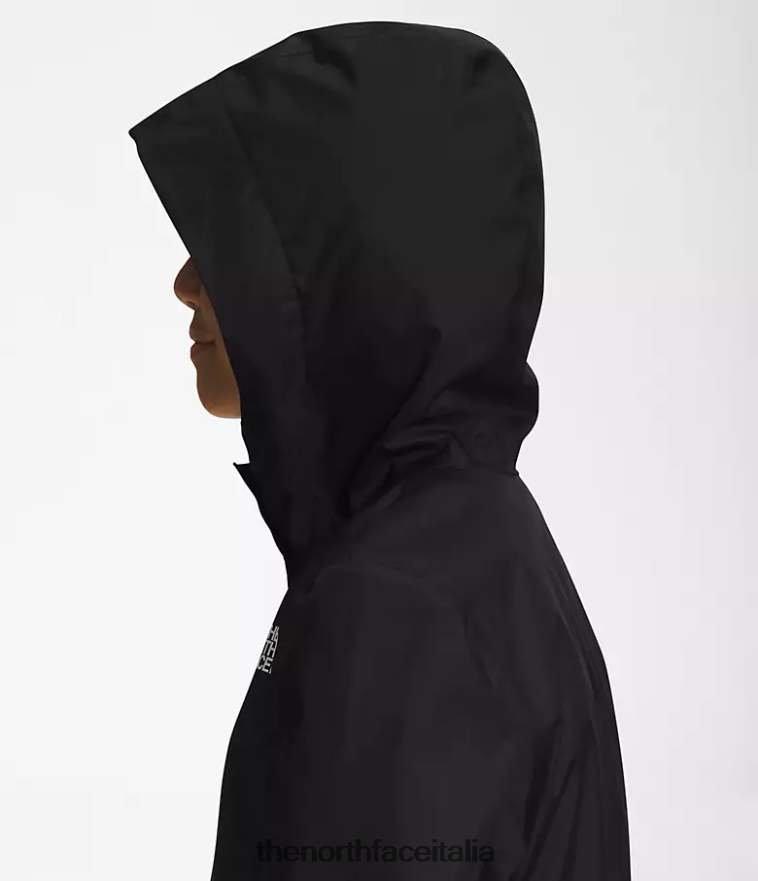 The North Face vestiario 460N8D751 grazie nero bambini giacca antipioggia antora