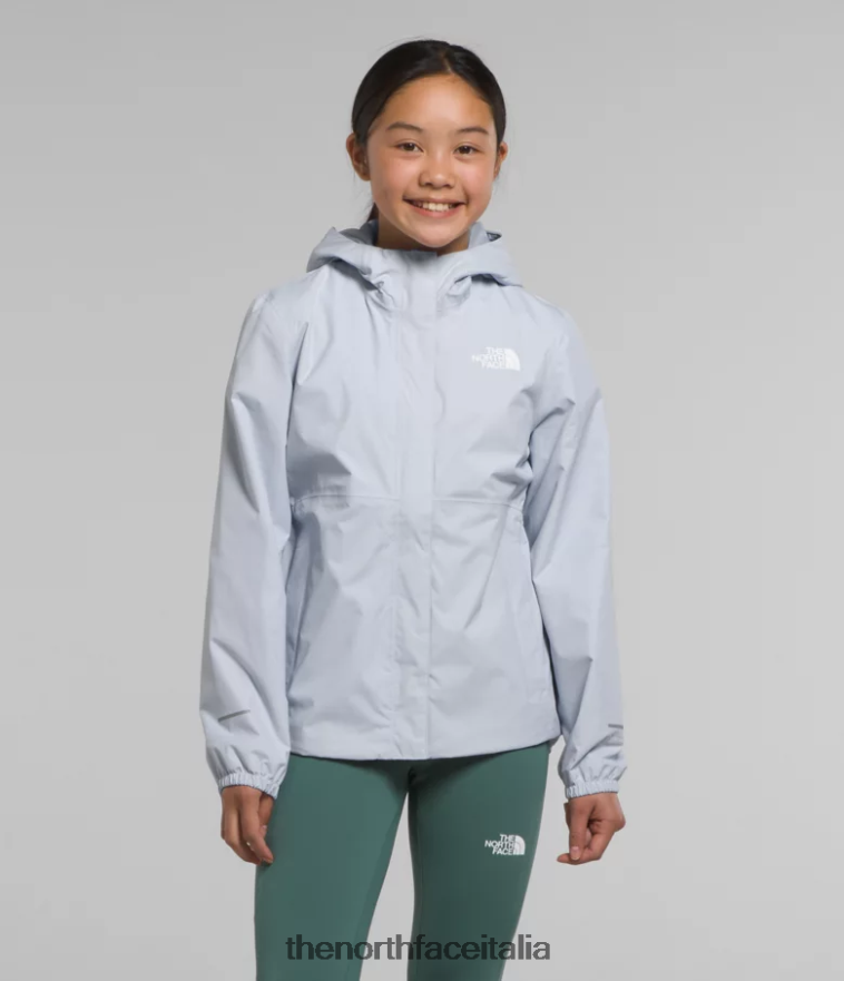 The North Face vestiario 460N8D752 pervinca polverosa bambini giacca antipioggia antora