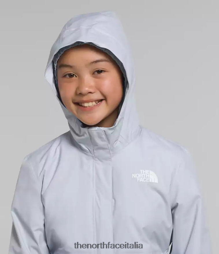 The North Face vestiario 460N8D752 pervinca polverosa bambini giacca antipioggia antora