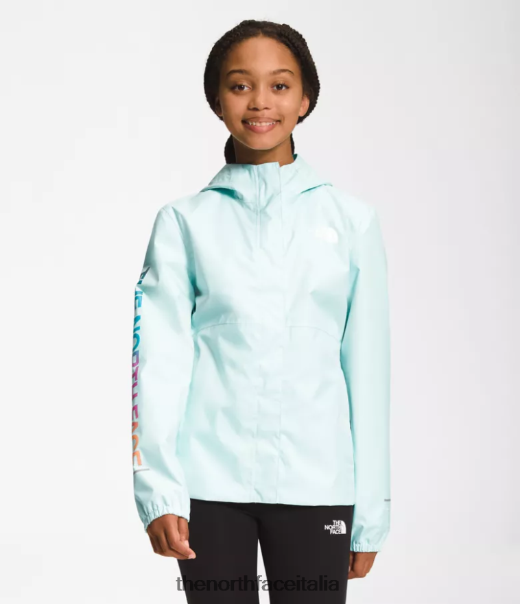 The North Face vestiario 460N8D757 lucernario blu bambini giacca antipioggia antora
