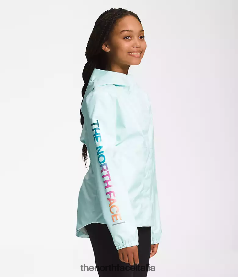 The North Face vestiario 460N8D757 lucernario blu bambini giacca antipioggia antora