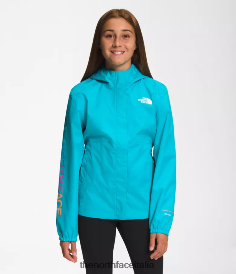 The North Face vestiario 460N8D759 blu scuba bambini giacca antipioggia antora