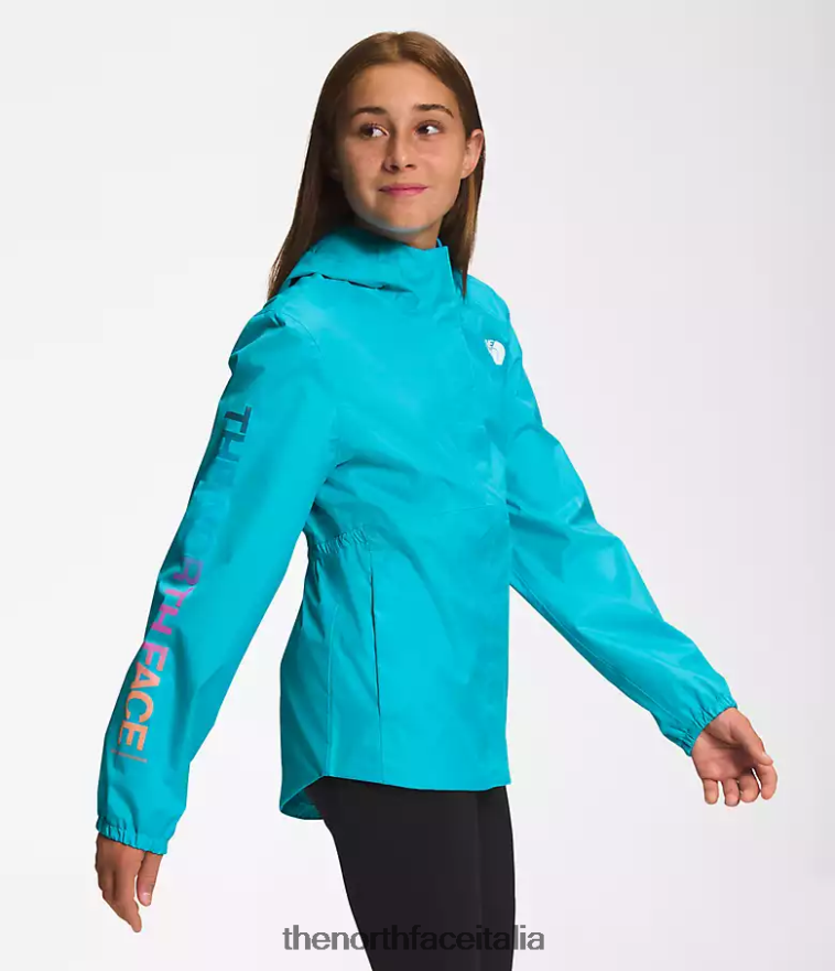The North Face vestiario 460N8D759 blu scuba bambini giacca antipioggia antora