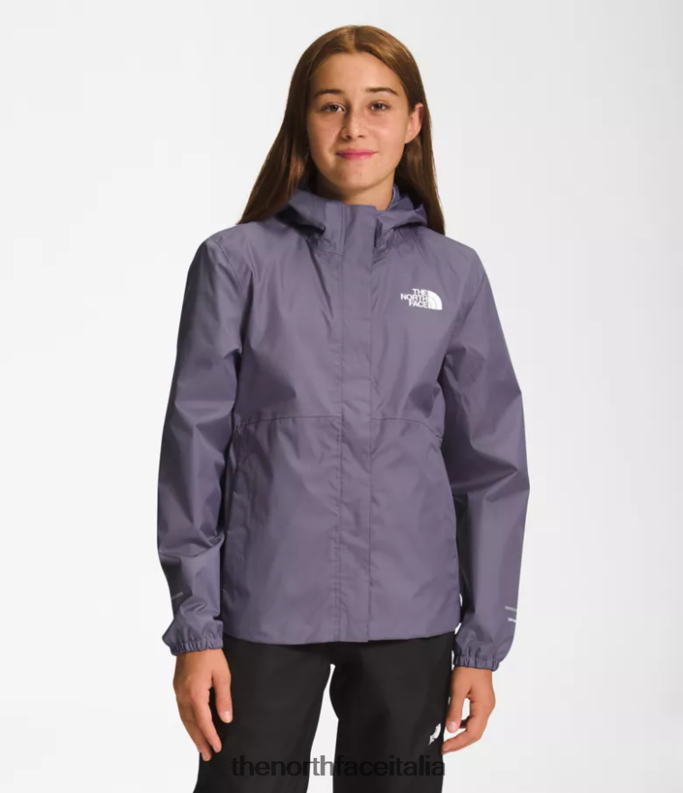 The North Face vestiario 460N8D760 ardesia lunare bambini giacca antipioggia antora