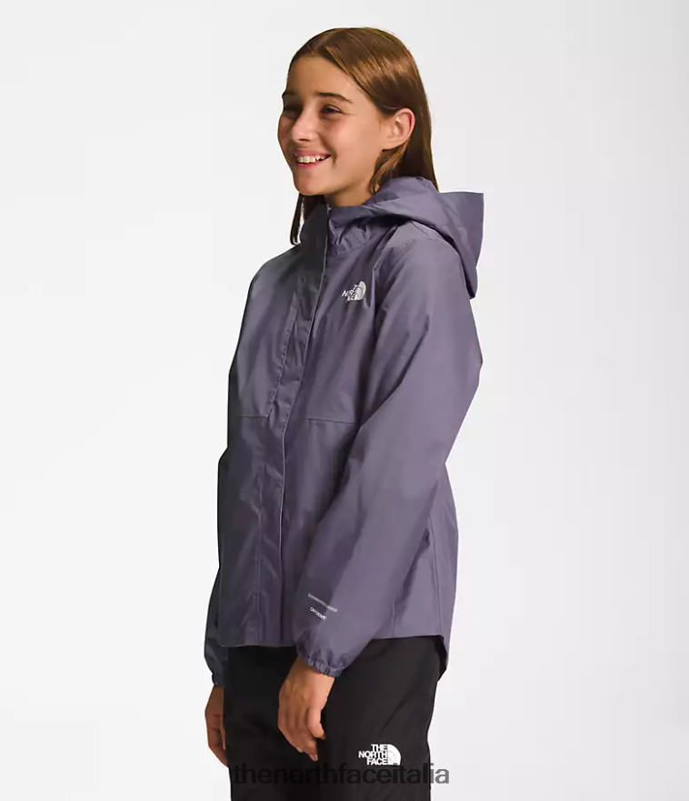The North Face vestiario 460N8D760 ardesia lunare bambini giacca antipioggia antora