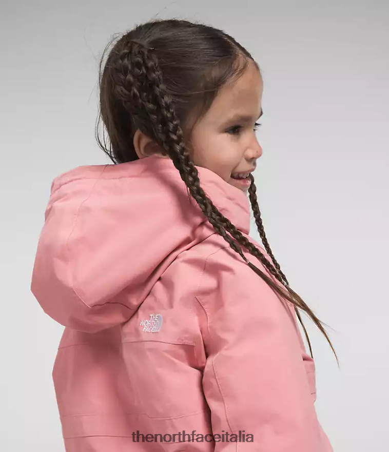 The North Face vestiario 460N8D1154 rosa ombrosa bambini parka artico