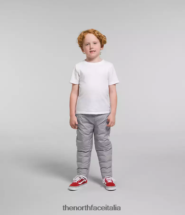 The North Face vestiario 460N8D1190 grazie nero bambini pantaloni termici reversibili