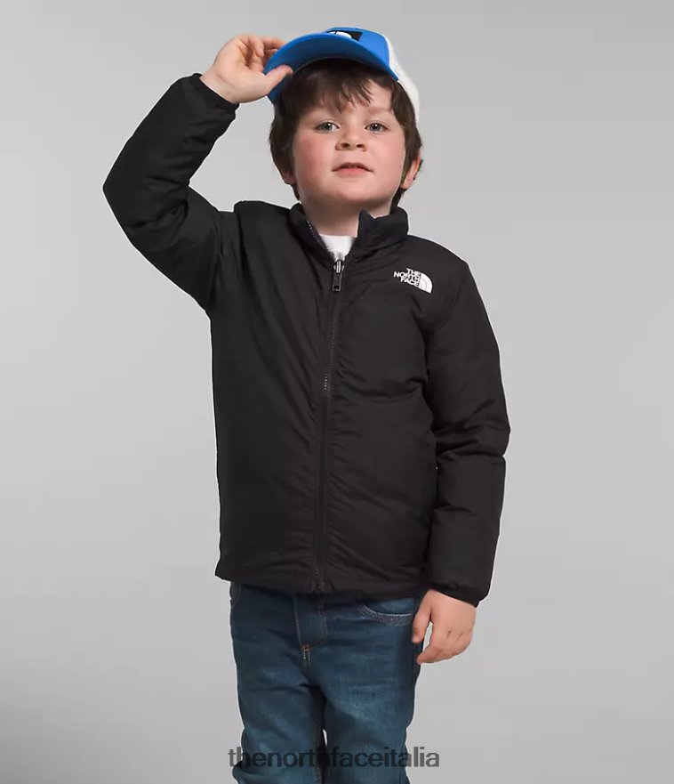 The North Face vestiario 460N8D585 grazie nero bambini triclima nord-basso