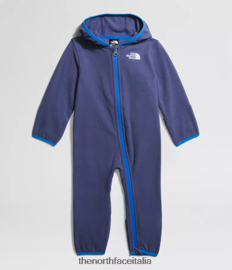 The North Face vestiario 460N8D1110 grotta blu Bambino pezzo unico del ghiacciaio