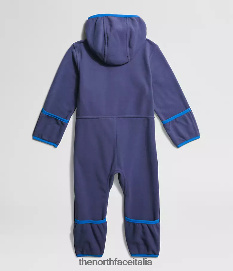The North Face vestiario 460N8D1110 grotta blu Bambino pezzo unico del ghiacciaio