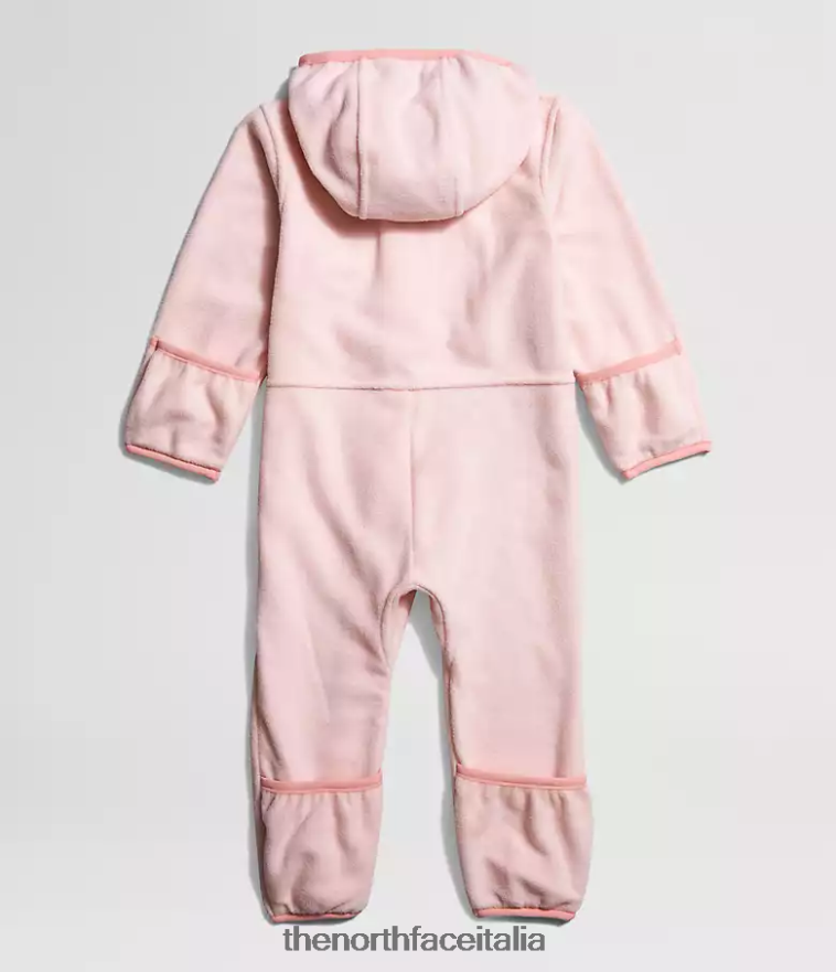 The North Face vestiario 460N8D1112 rosa purpureo Bambino pezzo unico del ghiacciaio