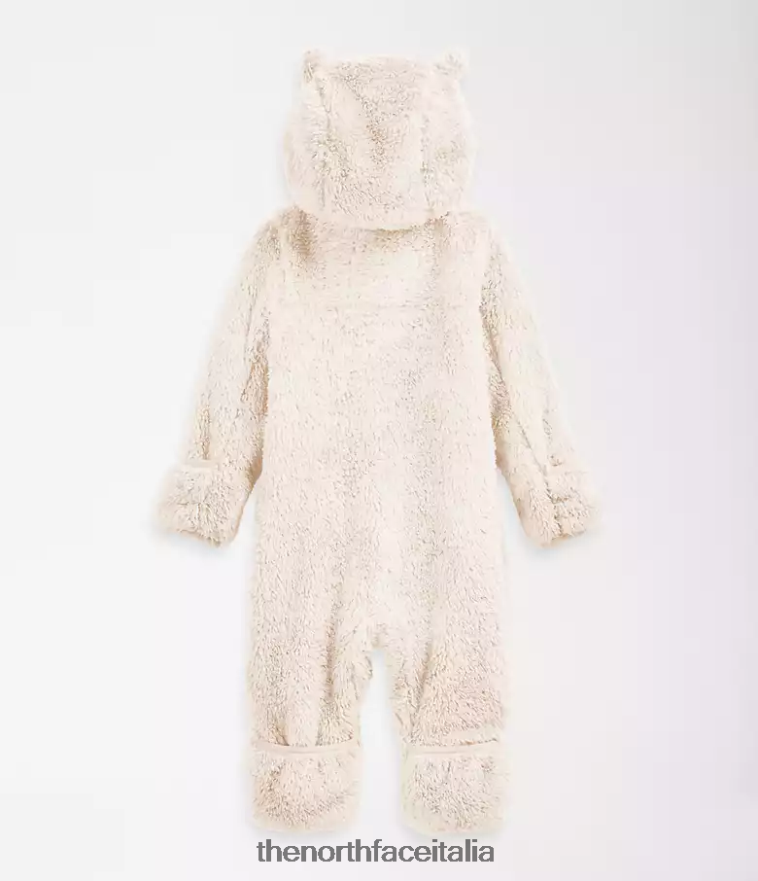 The North Face vestiario 460N8D402 gardenia bianca Bambino sopportare un pezzo unico