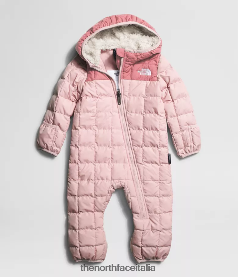 The North Face vestiario 460N8D695 rosa purpureo Bambino Thermoball pezzo unico