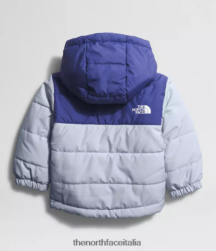 The North Face vestiario 460N8D866 pervinca polverosa Bambino giacca reversibile mt chimbo con zip intera