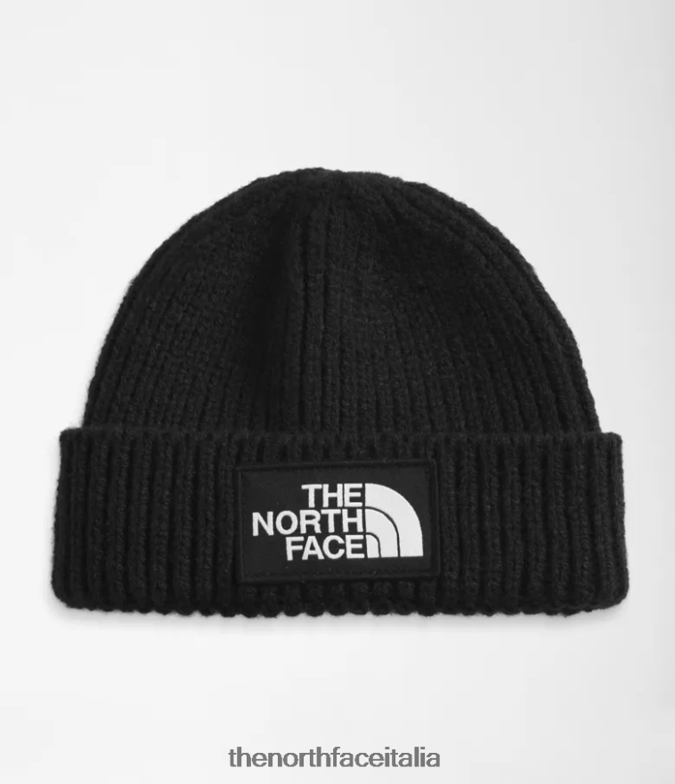 The North Face accessorio 460N8D532 grazie nero Bambino berretto con logo a scatola - Clicca l'immagine per chiudere