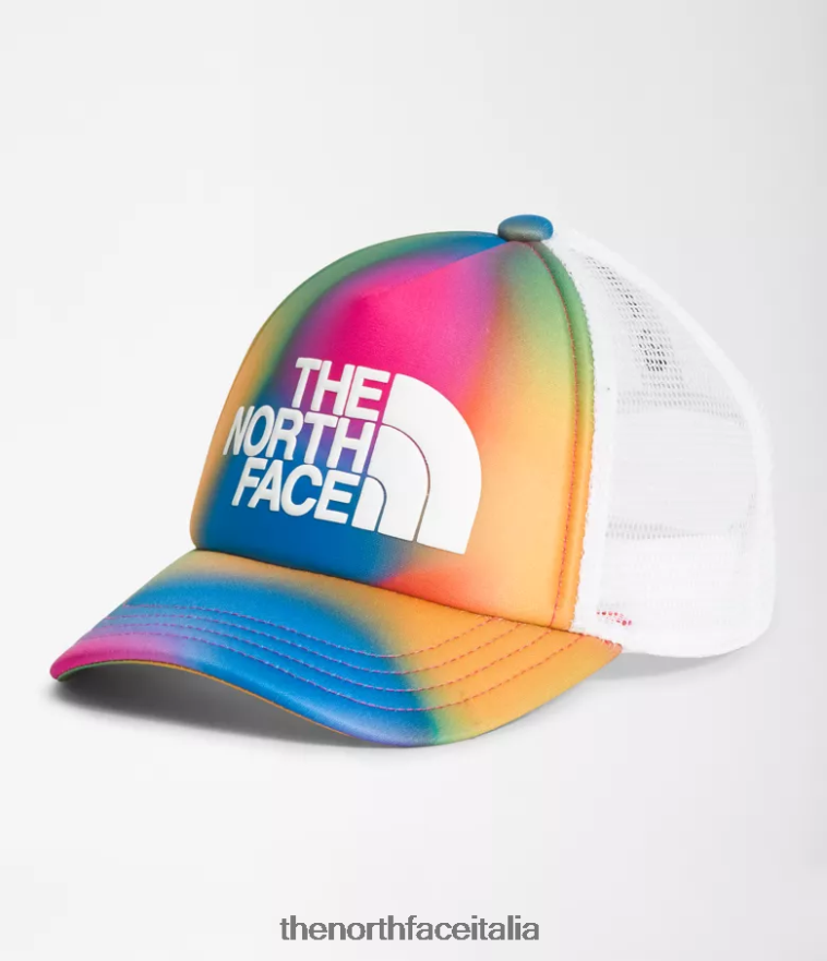 The North Face accessorio 460N8D183 stampa sfumata blu super sonica bambini camionista di schiuma