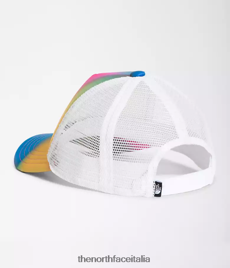 The North Face accessorio 460N8D183 stampa sfumata blu super sonica bambini camionista di schiuma