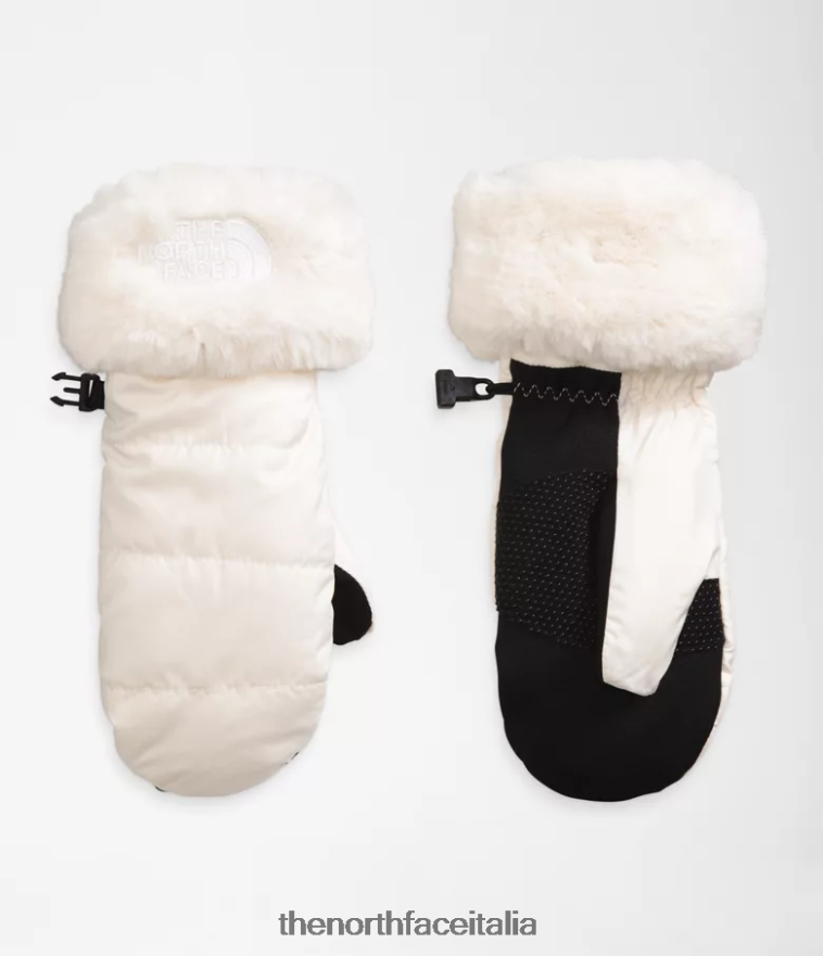 The North Face accessorio 460N8D630 gardenia bianca bambini Guanti a spirale con germogli di muschio