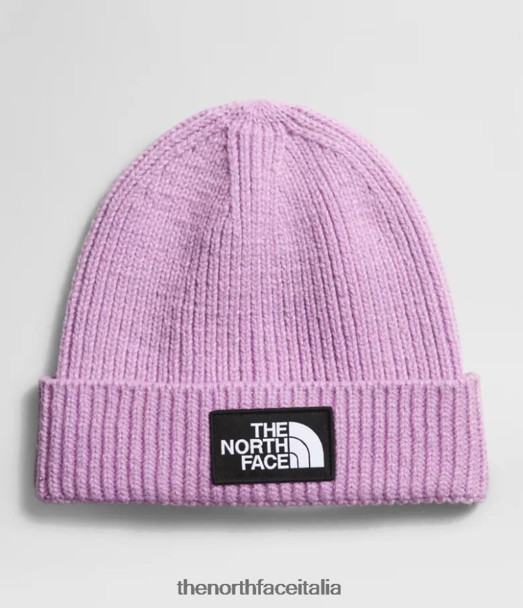 The North Face accessorio 460N8D76 lupino bambini Berretto con risvolto con logo tnf box