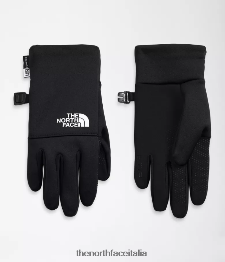 The North Face accessorio 460N8D81 grazie nero bambini guanti etip riciclati
