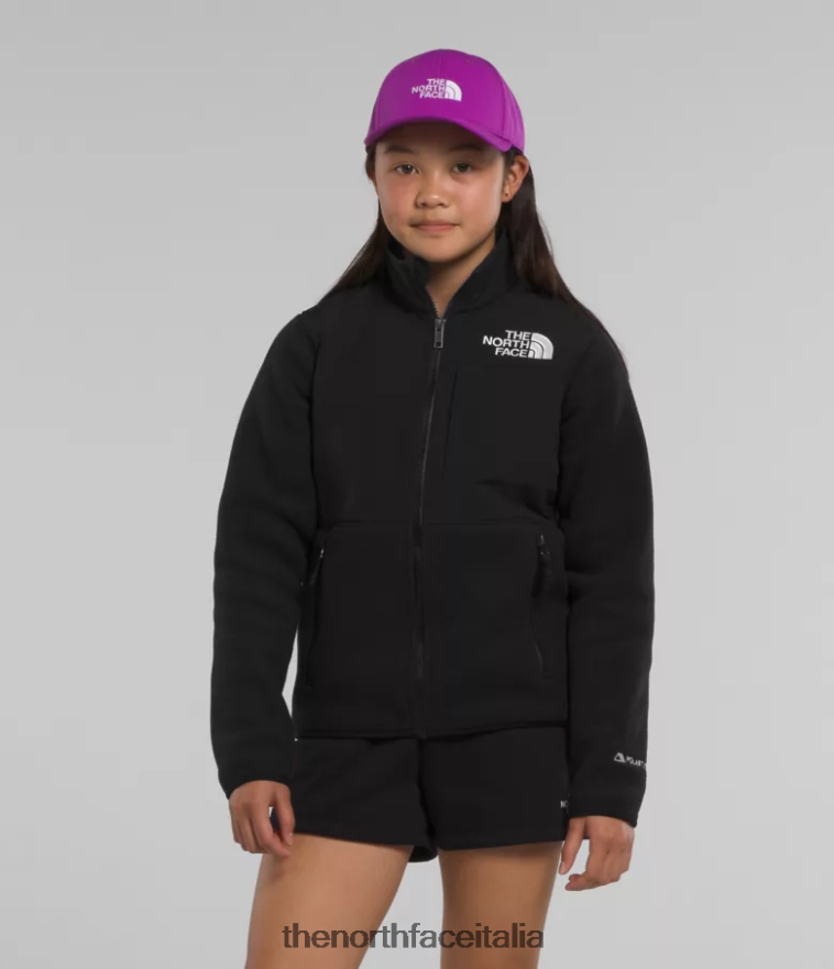 The North Face vestiario 460N8D582 grazie nero bambini giacca denali
