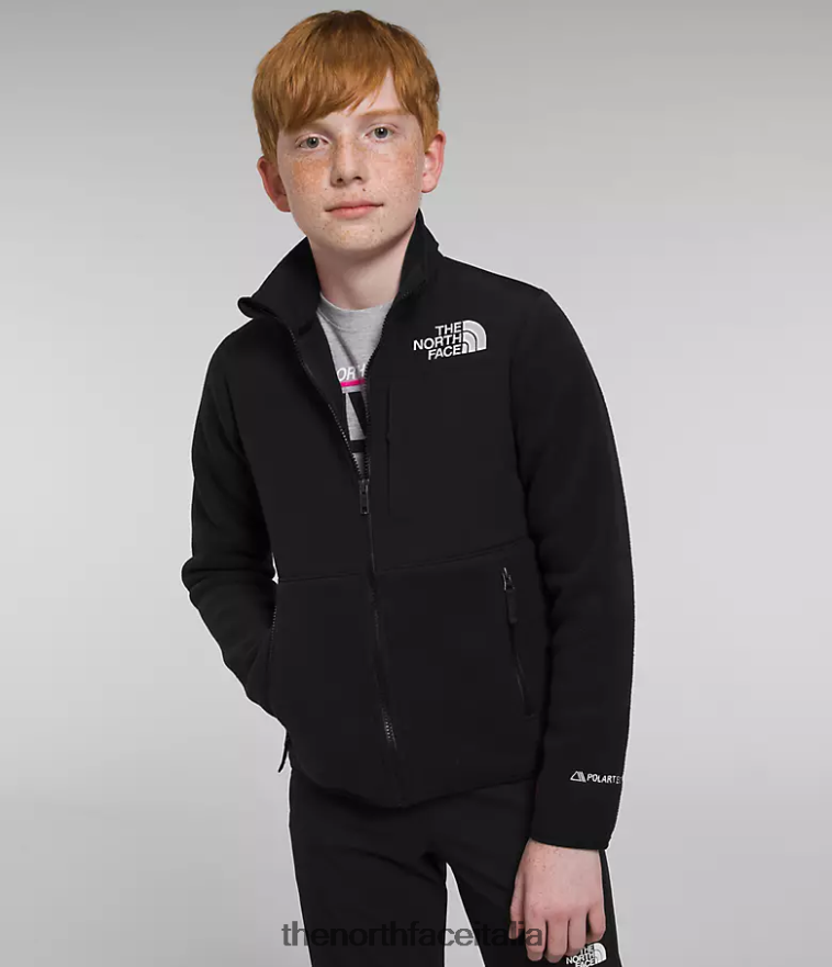 The North Face vestiario 460N8D582 grazie nero bambini giacca denali