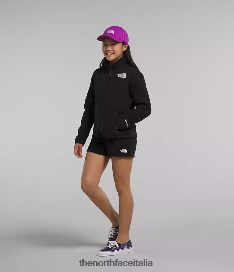The North Face vestiario 460N8D582 grazie nero bambini giacca denali