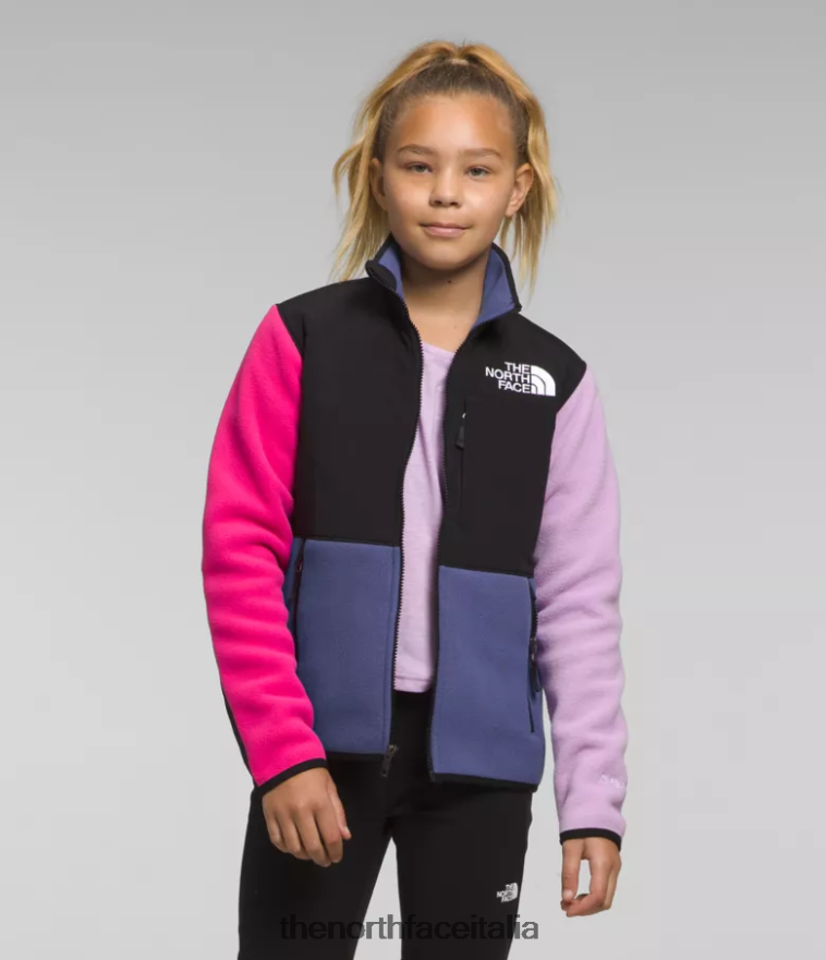The North Face vestiario 460N8D761 grotta blu bambini giacca denali