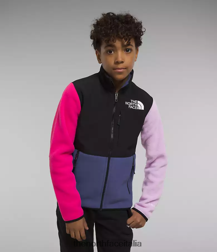 The North Face vestiario 460N8D761 grotta blu bambini giacca denali